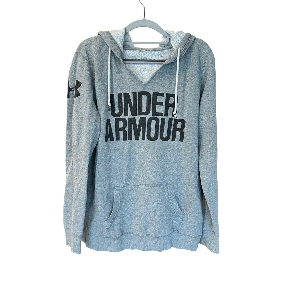 Under Armour Mens Hooded Kangaroo Pocket Sweatshirt Large